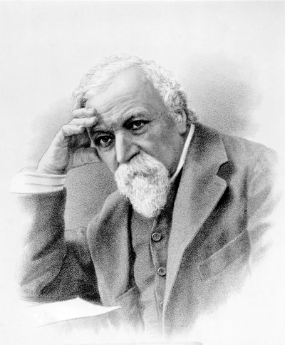 Portrait of Robert Browning by English School